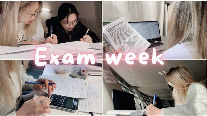 THI GIỮA KỲ , ĐI LÀM GIẤY TỜ tại Pháp 🇫🇷 | Exam week vlog | Mngkk vlog