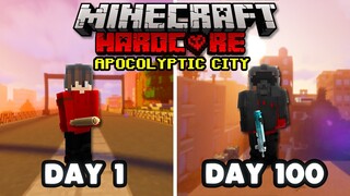 We Survived 100 days In A Post-Apocalyptic CITY In Hardcore... (Duos)