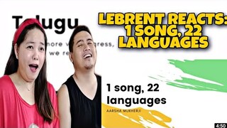 Filipino Reacts to 1 Song, 22 Languages | Reaction!