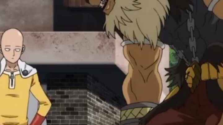 one punch man macan marah