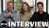 THE SHRINK NEXT DOOR Interview With Paul Rudd, Will Ferrell & Kathryn Hahn | Behind The Scenes