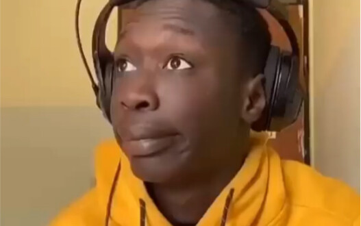 (This isn’t him!) Black guy trolls the drama king—new hilarious edit reposted from Instagram, not by