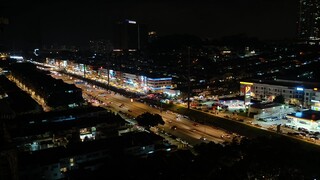 night view in my from my house