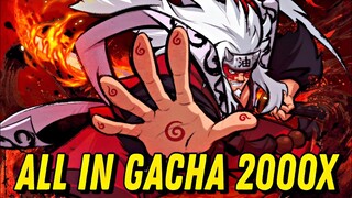 GACHA PENGHABISAN 2000x DI GAME NARUTO RAMAH F2P SEBELUM GAME TUTUP - BATTLE OF SHADOW