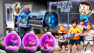 Ice Scream 8 True Ending - New update | Shiva and kanzo Gameplay
