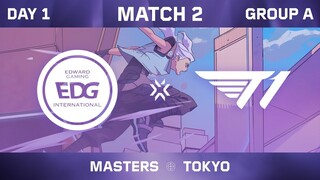 EDG vs. T1 — VALORANT Masters Tokyo — Group A — Map 2