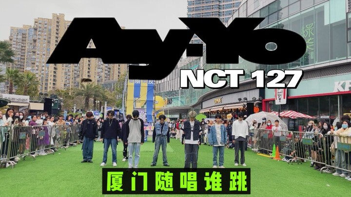 Para paman meminta kita membantu mereka menyanyikan lagu di Xiamen!! "Ay-Yo" NCT127