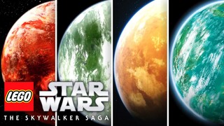 LEGO Star Wars: The Skywalker Saga - Total Planets And More Revealed!