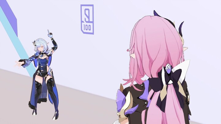 Eclipse was defeated by Aili, but has good ground skills [Honkai Impact 3]