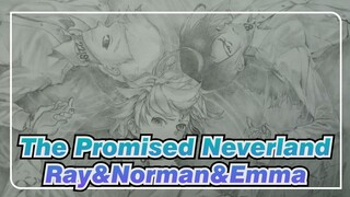 [The Promised Neverland] Drawing Ray&Norman&Emma_3