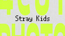 StrayKids D magazine four-grid photo~