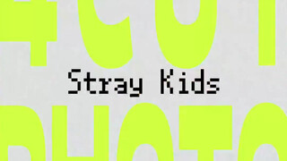 StrayKids D社杂志四宫格照片～
