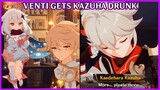 Venti gets Kazuha drunk - Genshin Impact 2.8