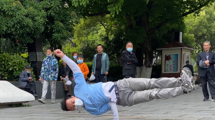 Bắt đầu trình diễn tuyệt chiêu: Kỹ thuật khó trong nhảy đường phố của Bboy Hao Ran