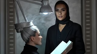 Rambut sebagai pengganti lampu