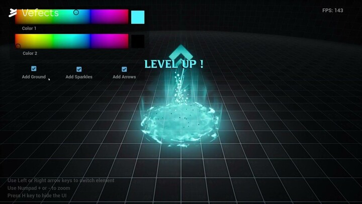 Vefects - Level Up LVL UP! VFX - Demo