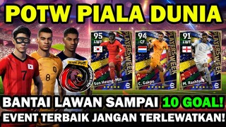 ADA SON BERTOPENG, GAKPO STRIKER HEBAT, RASHFORD CEPAT LINCAH DI POTW PIALA DUNIA ! AUTO BANTAI !!