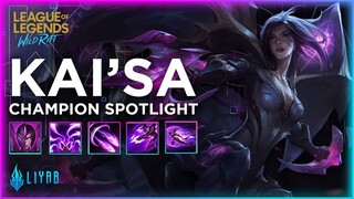 League of Legends: Wild Rift --- Kai'Sa Champion Spotlight | Liyab Esports