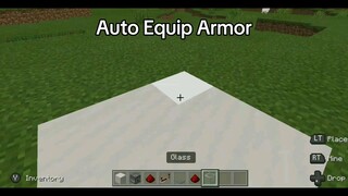 Auto Equip Armor In Minecraft🤯