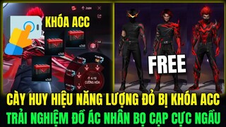 CÀY 1000 HUY HIỆU NĂNG LƯỢNG ĐỎ BỊ KHÓA ACC 3 NGÀY, TRẢI NGHIỆM ĐỒ ÁC NHÂN BỌ CẠP VÀ HÀNH ĐỘNG MỚI