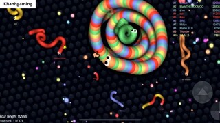 Slither.io A.I. 200,000+ Score Epic Slitherio Gameplay #92 8