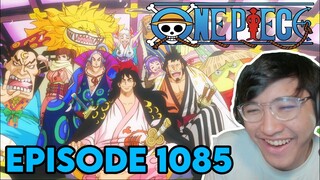 GOODBYE, WANO KUNI !!! YOU'VE BEEN AMAZING !!! | Episode 1085 | One Piece REACTION !