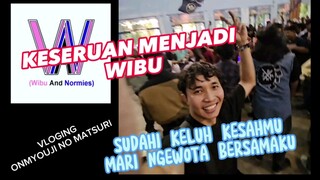 VLOGGING ONMYOUJI NO MATSURI #vlogging #eventjejepangan #voggingeventjejepangan #wotagei #wibu