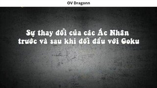 Sự thay đổi của các Ác Nhân trước và sau khi đối đầu với Goku 1