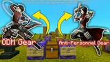 How to make an ODM Gear and Anti-Personnel Gear like in AOT in Minecraft using Command Block