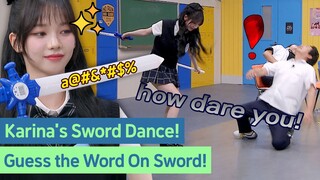 aespa Karina is Enjoying the Sword Dance!⚔️💃