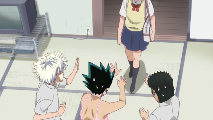 Hunter x Hunter The most important task of high school students in their daily lives is to gather in