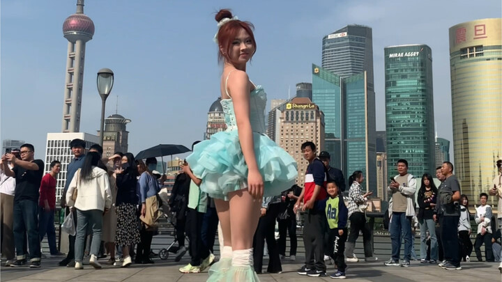 被交警盯上的上海外滩pop！放在整个元气宇宙也是相当炸裂！