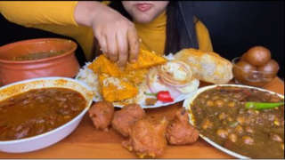 ASMR ĂN DAL MAKHANI, RAJMA CURRY, CHOLE MASALA, -ĂN THỦY SẢN#amthuc #monngon