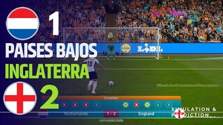 Penalties ⚽ Paises Bajos 1-2 Inglaterra 🏆 EURO 2024 | simulación de videojuego