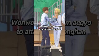 Give him his Cheeseburger 🍔 #seventeen #wonwoo #jeonghan