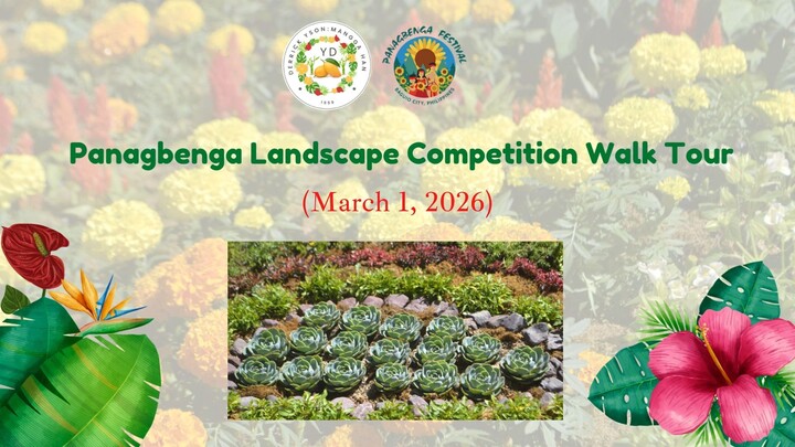 Panagbenga Landscape Competition Walk Tour 2026