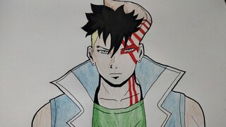 Drawing Kawaki