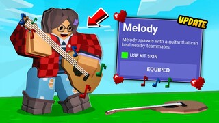 NEW* Melody KIT!! in Roblox BedWars