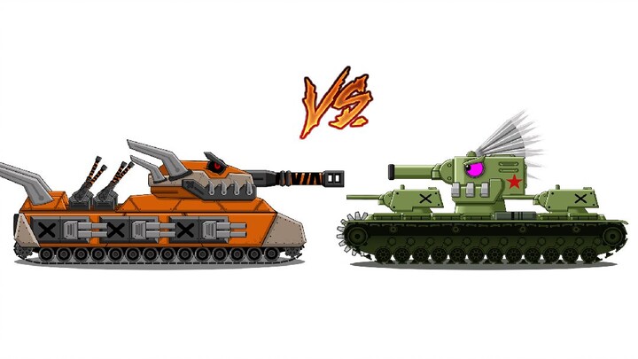 Tank Battle Ratte VS KV6