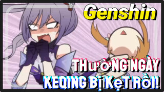 [Genshin, Thường Ngày] Keqing Bị Kẹt Rồi!