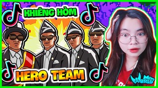 NOOB KAMUI CHO SIRO GẶP ANH DA ĐEN KHIÊNG HÒM VÌ DÁM CÀ KHỊA KAMUI | TIK TOK MINI WORLD HERO TEAM