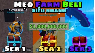 Roblox-Mẹo Beli Siêu Nhanh Ở Từng Sea 1,2,3 | Blox Fruit