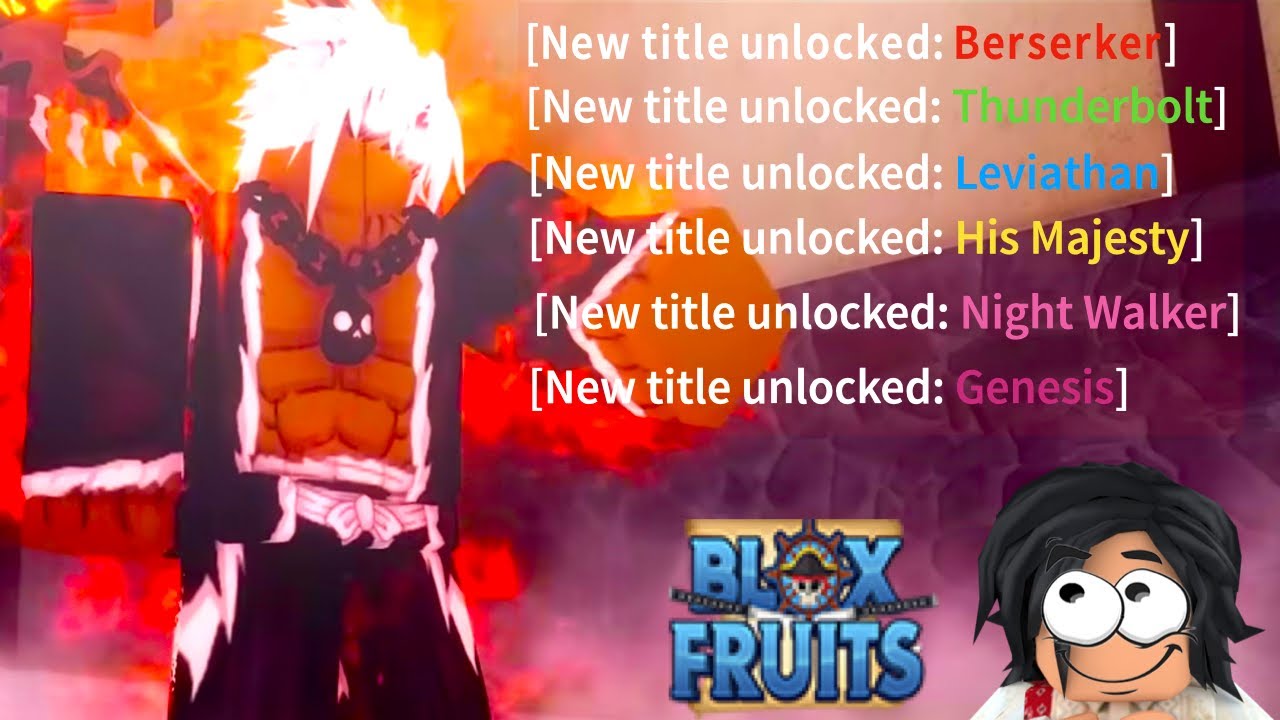 I Unlocked The NEW SECRET Title In Blox Fruits 