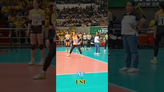 UST VS NU | UAAP SEASON 86 WOMEN'S VOLLEYBALL FINALS | BELLA BELEN and ANGGE POYOS #uaap #uaap86