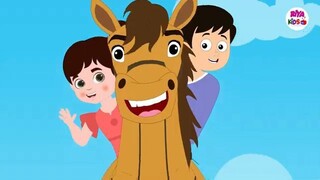 Lakdi Ki Kathi_ लकड़ी की काठी _ Kids Song _ Hindi Rhymes For Kids _ Animated Rhym