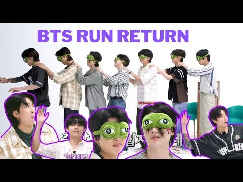 BTS RUN come back in a mess