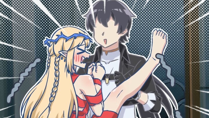 [Mingchao] Katissia: I was just delivering a gift and accidentally tied myself up❤!