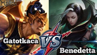 Gatotkaca Vs Benedetta Exp Lane !!๐ฅ๐ฅ