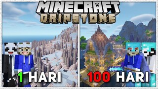 100 Hari Di Minecraft 1.18.1 Tapi DRIPSTONE CAVES Only (part 1)