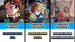 SUDAH SEASON 3 BELUM TAHU⁉️TEKNIK PERNAFASAN KARAKTER DEMON SLAYER